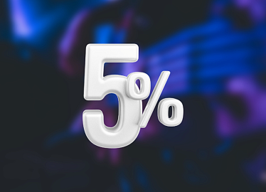 Кешбек 5%
